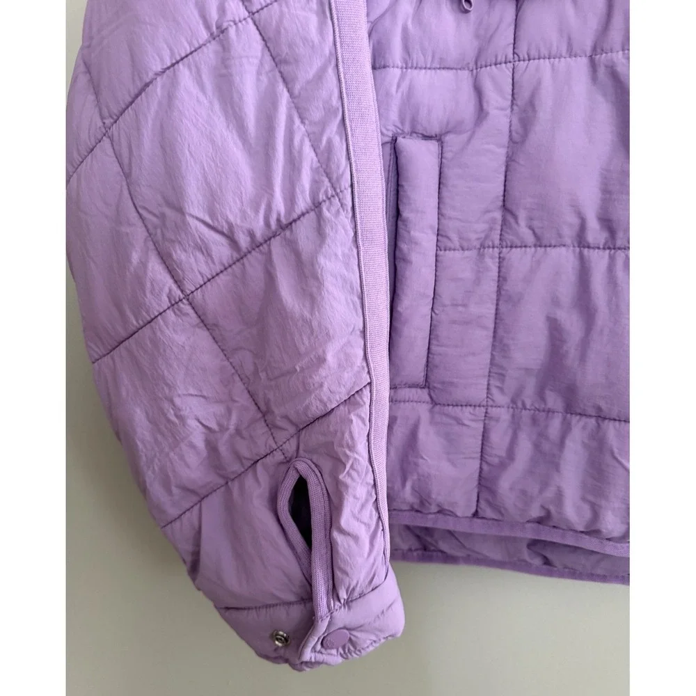 Free People Movement Pippa Packable Pullover Puffer Lavender Women's Size Small